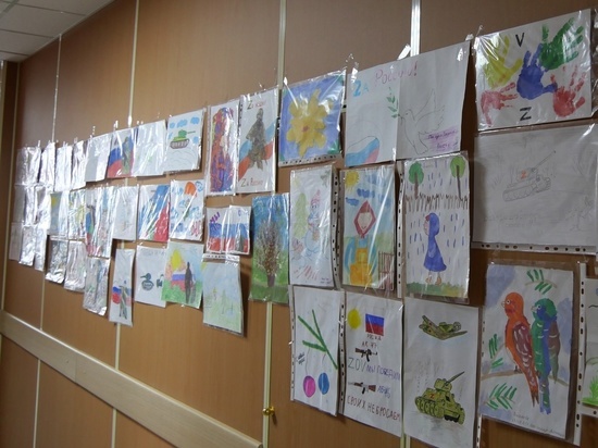 Более 100 детских рисунков из Чувашии передадут российским военнослужащим, участвующим в СВО