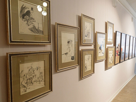 В Туле открылась выставка творческого союза художников «Кукрыниксы»