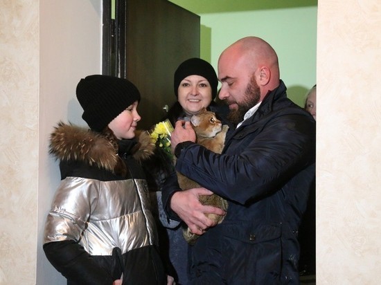 Еще 36 квартир получили в Новомосковске переселенцы из аварийного жилья