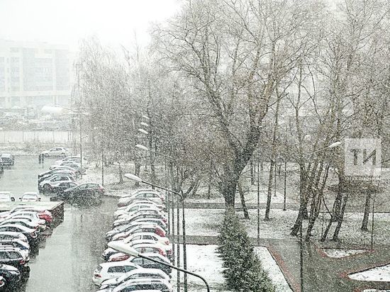 К выходным в Татарстан придут снег и потепление
