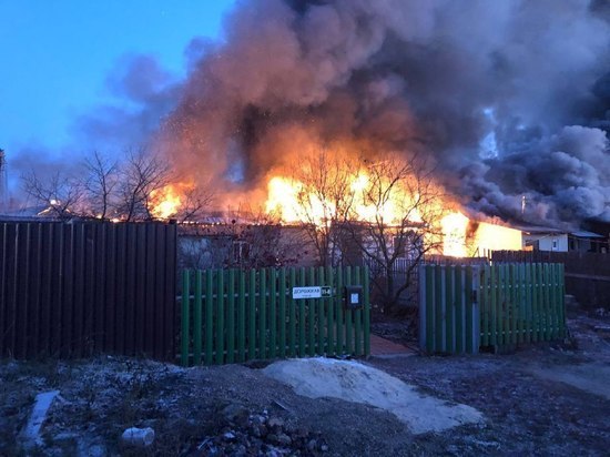 Сотрудники пензенского МЧС прокомментировали пожар в Мичурино