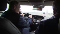 Путин и Хуснуллин проехали по восстановленному Крымскому мосту: видео 