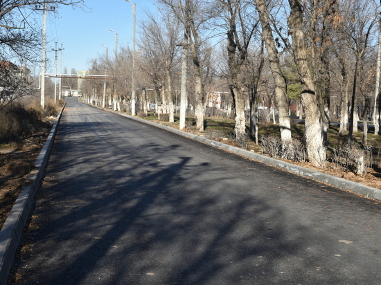 В Астрахани отремонтировали улицу Мосина