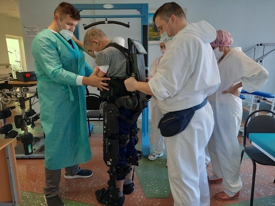 В Пензенской области восстанавливаться после инсульта и травм позвоночника будут с помощью «Экзоскелета»