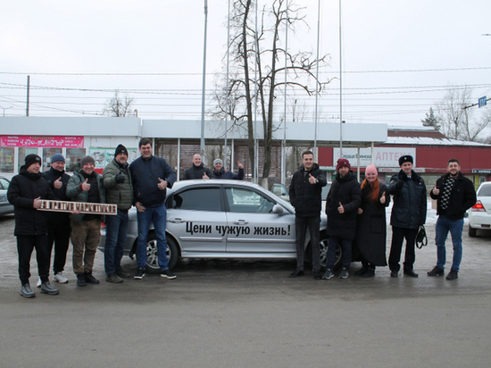 Стражи порядка провели антинаркотический автопробег в Брянске