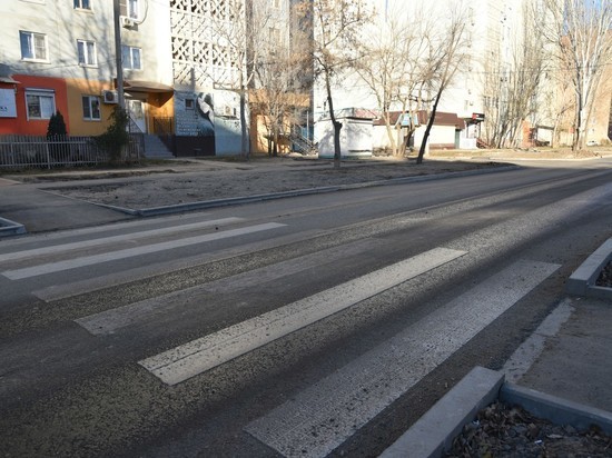 В Астрахани сдали в эксплуатацию после ремонта еще одну улицу