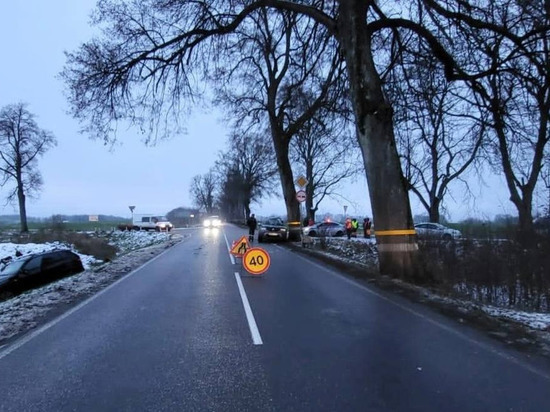 В Зеленоградском районе водитель травмировался о чужой BMW