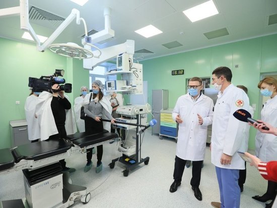 В Челябинской областной больнице появился современный операционный блок