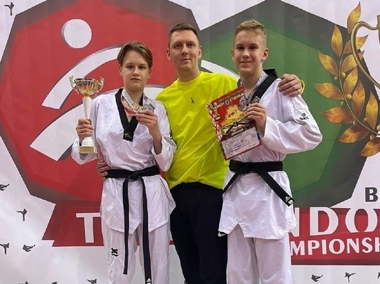 Тхэквондисты из Карелии завоевали медали на турнире в Минске