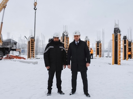 В Губкинском ледовый дворец достроят в 2024 году