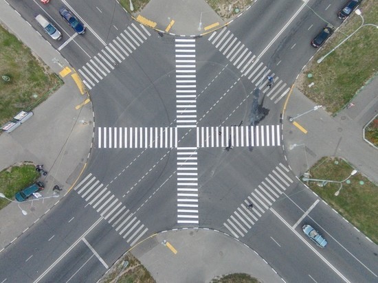 В Кирове на двух перекрестках восстановят диагональные переходы