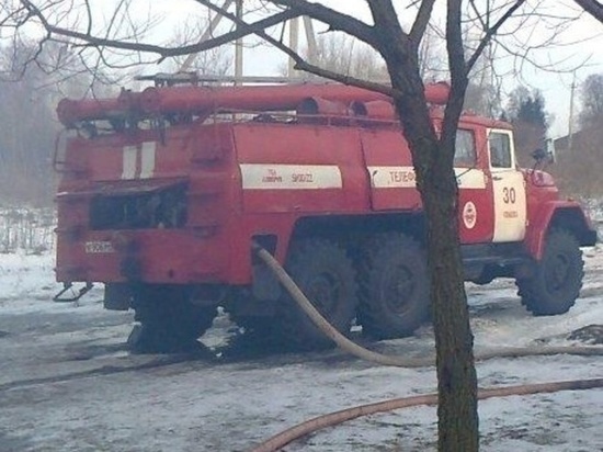 В Курской области ликвидирован пожар в квартире дома в деревне Кашара