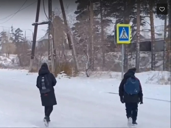 В Улан-Удэ дети из поселка Орешкова рискуют жизнью по дороге в школу