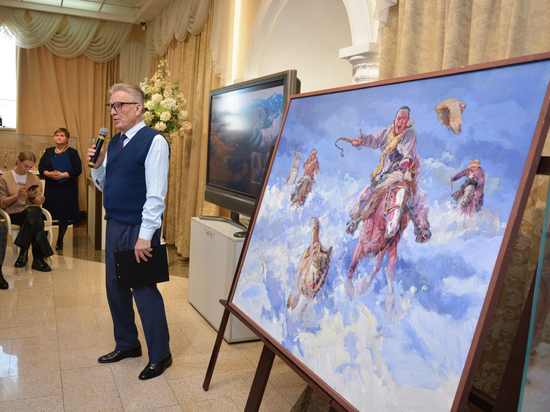 Челябинскому историческому музею подарили картину