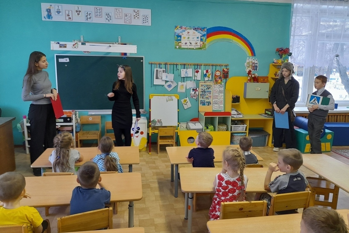 Дошкольники Волгореченска стали участниками интерактивных занятий по правилам дорожной безопасности