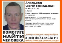 В Кургане добровольцы начали поиски 48-летнего Сергея Апалькова