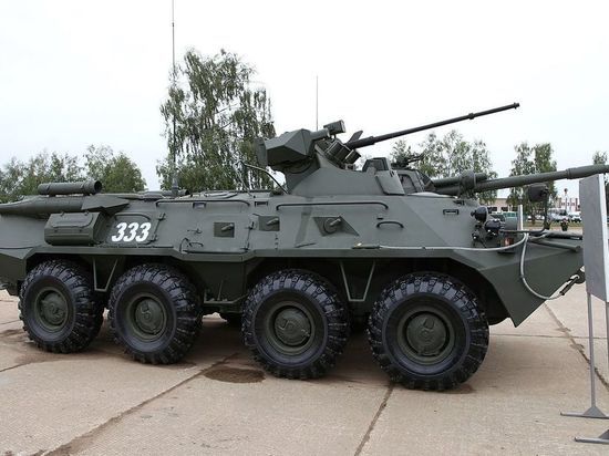 БТРЗ передал Минобороны РФ модернизированные бронетранспортеры БТР-82АМ
