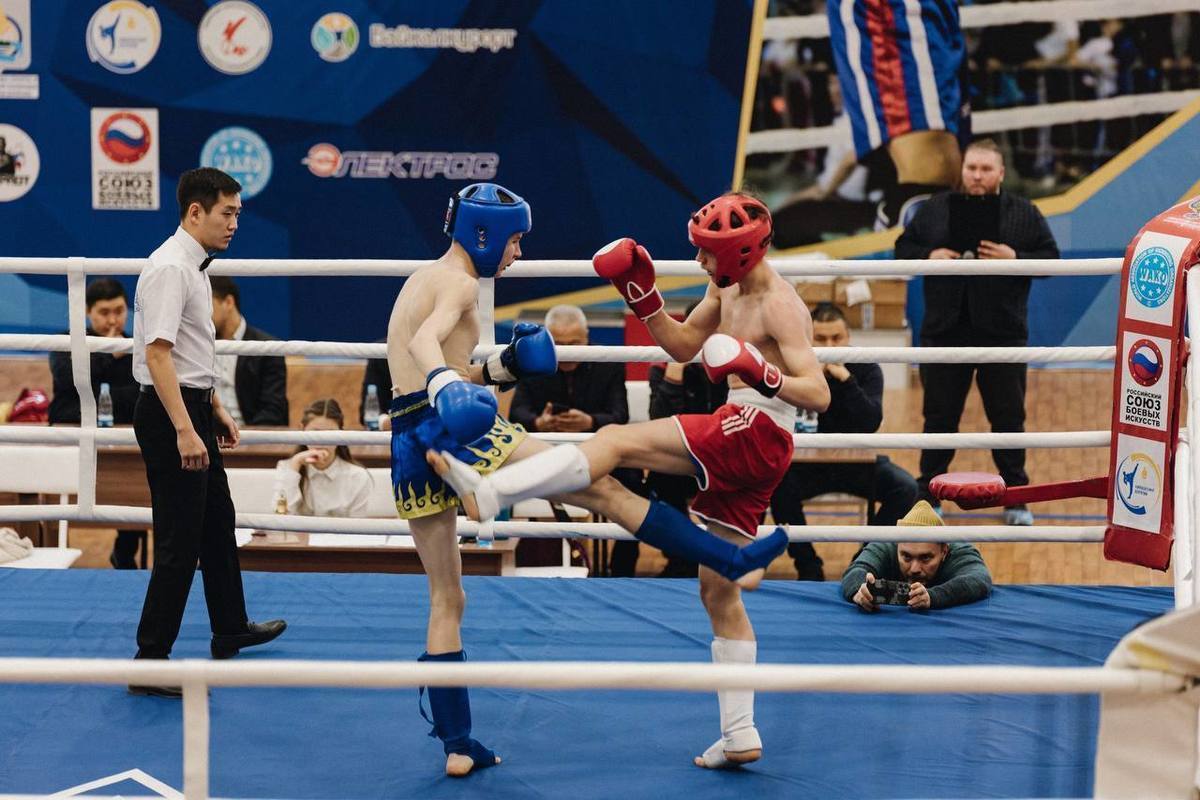 Competitions of young kickboxers were held in Buryatia