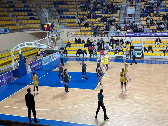 Юбилейную десятую победу одержала баскетбольная команда «Вологда – Чеваката» в Суперлиге