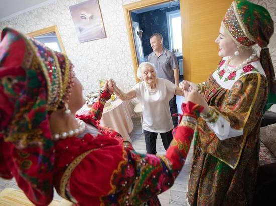 Ветерану с Сахалина Мелитине Николаевой исполнился 101 год