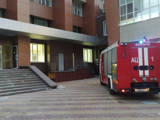 Огнеборцы эвакуировали 50 человек во время пожара в белгородском университете