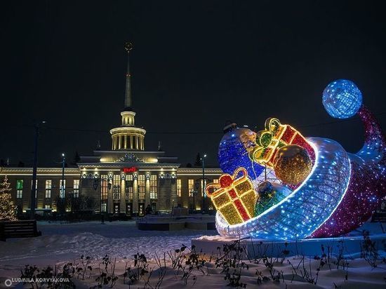 Петрозаводск назвали одним из самых атмосферных зимних городов