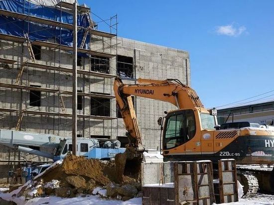 Новый корпус школы № 30 в Южно-Сахалинске сдадут к осени 2024 года