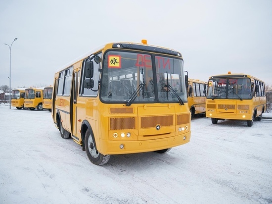 Ивановские школы получили новые автобусы