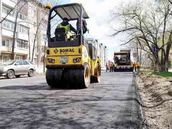 Более 20 километров дорог отремонтировали в Биробиджане за 2022 год