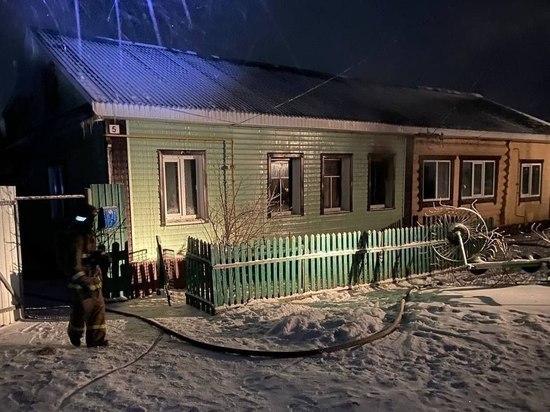 Три человека погибли в ночном пожаре в Ядринском районе