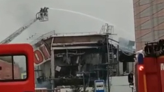 Дорожники помогли ликвидировать пожар в "МЕГА Химки": видео