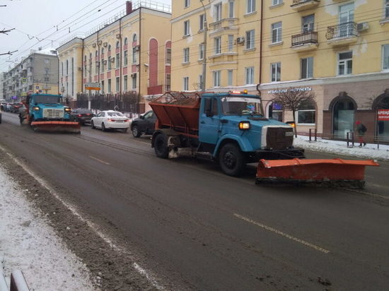 13,5 тонн снега вывезли из Брянска со времени первого снегопада