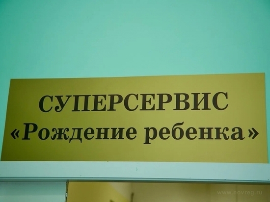 В Новгородском областном роддоме создан суперсервис «Рождение ребенка»