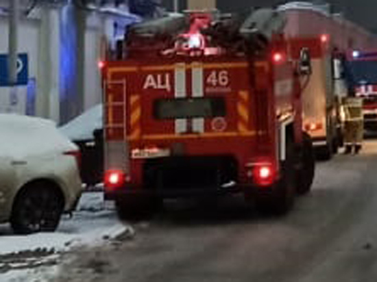 В торговом центре на Тишинской площади возник пожар