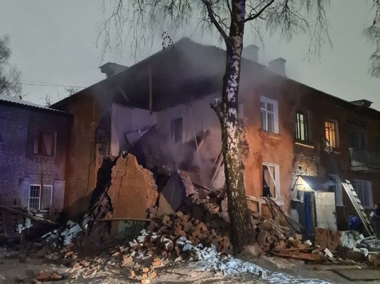 В жилом доме в Рязани произошел взрыв бытового газа, есть пострадавшие