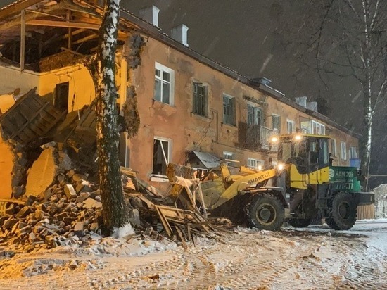 Мэр Сорокина ввела режим чрезвычайной ситуации из-за обрушения дома в Рязани