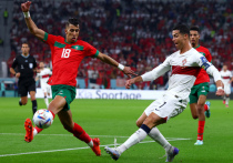 В субботу, 10 декабря в 18:00 по московскому времени в Дохе (Катар) на стадионе «Аль-Тумама» начался матч 1/4 финала чемпионата мира по футболу 2022 года Марокко – Португалия. "МК-Спорт" следит за событиями встречи в онлайн-трансляции.