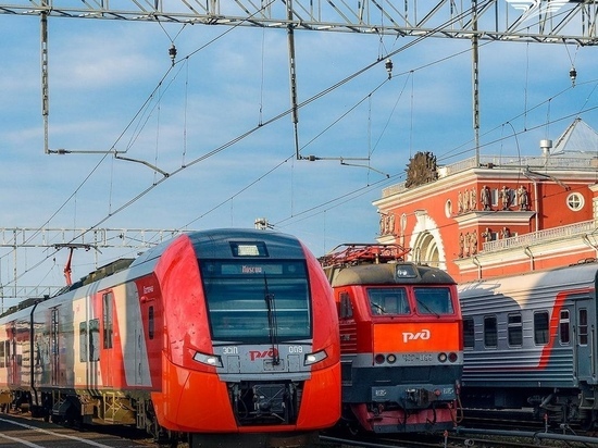 В Курской области на новогоднее каникулы пустят 5 дополнительных поездов