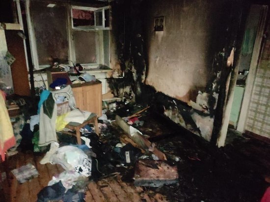 Прокуратура проверяет факт смерти женщины в пожаре в Киреевске