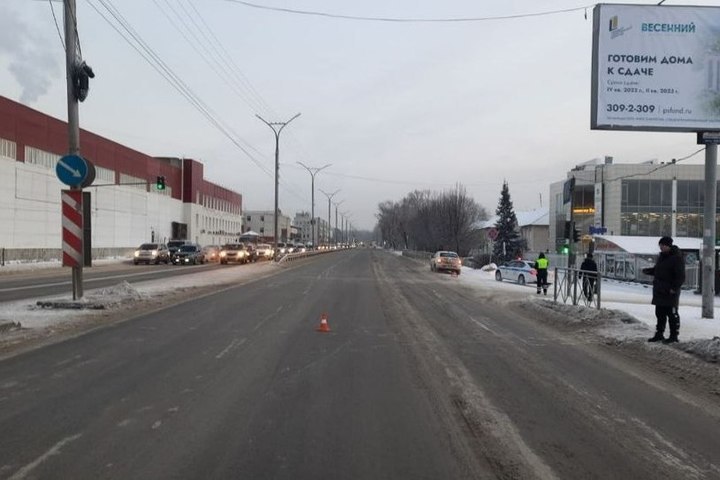 В Новосибирске на Бердском шоссе образовалась пробка в несколько километров - KP