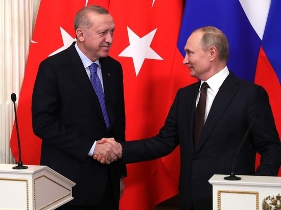 Bloomberg: Путин и Эрдоган обсудили расширение «зернового коридора»
