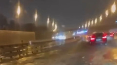 Декабрьский дождь затопил Москву посреди зимы: видео