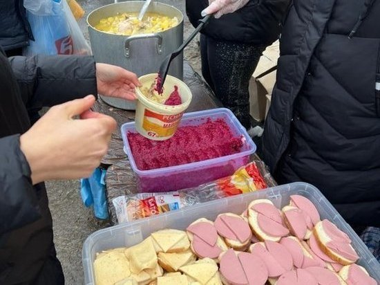 В Курске благотворительные обеды для нуждающихся стали проводить два раза в неделю