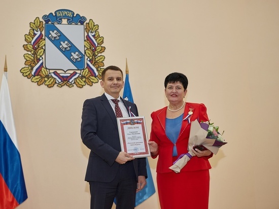 Депутату Госдумы Ольге Германовой вручили знак Почётного гражданина Курска