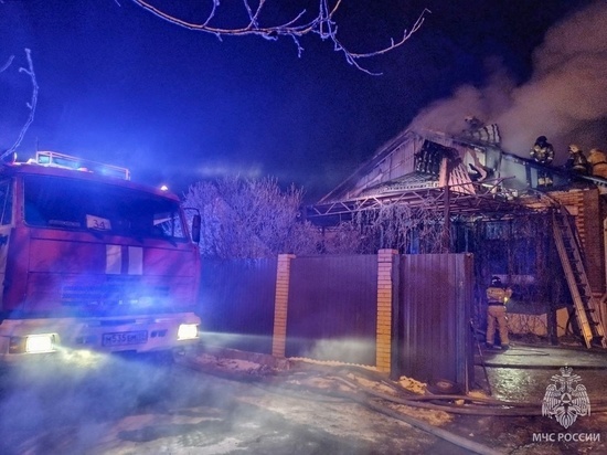 При пожаре в хакасской деревне погиб 61-летний мужчина