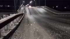 Диверсанты подорвали мост под Мелитополем: видео разрушений