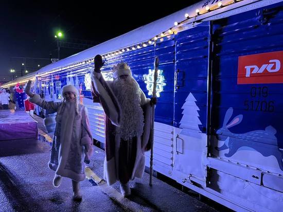 Поезд Деда Мороза для пензенцев: взгляд изнутри