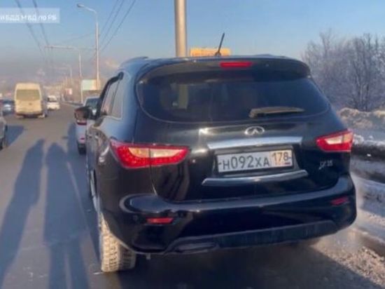 В Уфе автоинспекторы задержали «двойника» иномарки из Санкт-Петербурга