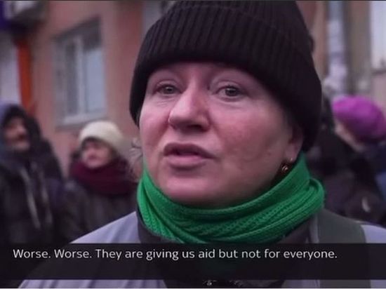 Жительница Херсона сорвала Sky News позитивный репортаж из занятого Украиной города