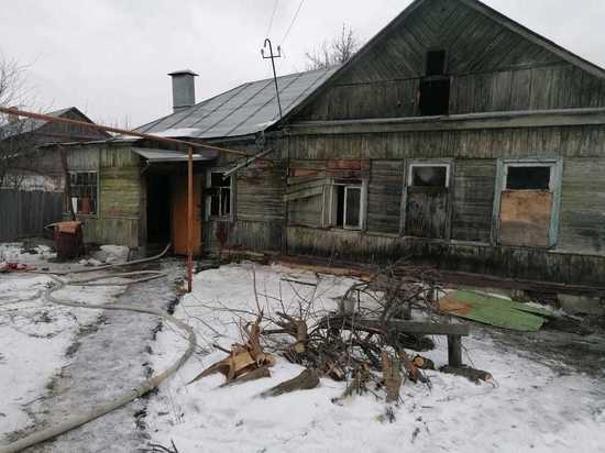 В Тамбове во время пожара в частном доме погиб мужчина